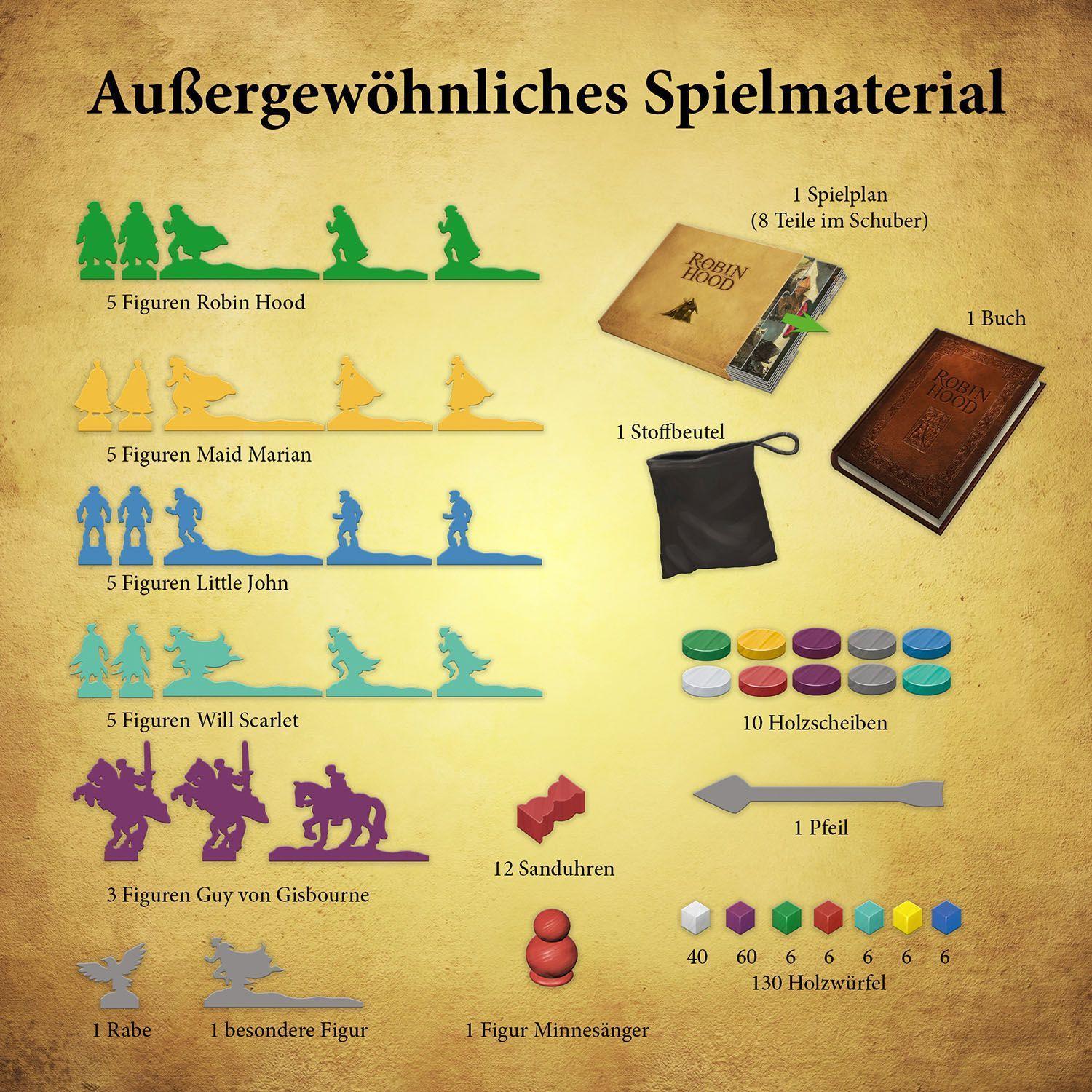 Gesellschaftsspiel: Die Abenteuer des Robin Hood
