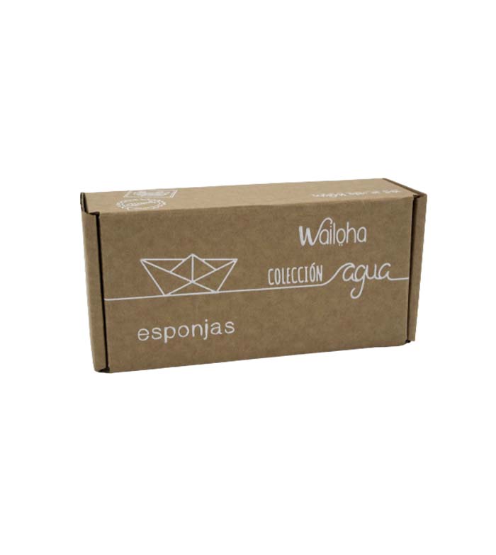 Wailoha - *Colección agua* - Conjunto de esponja de maquiagem