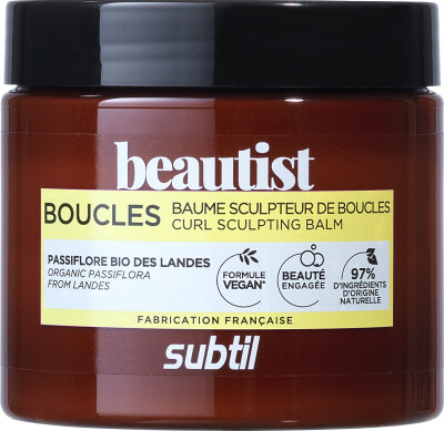 Subtil Beautist - Curl Sculpting Balm - Organic Passiflora 250 ML