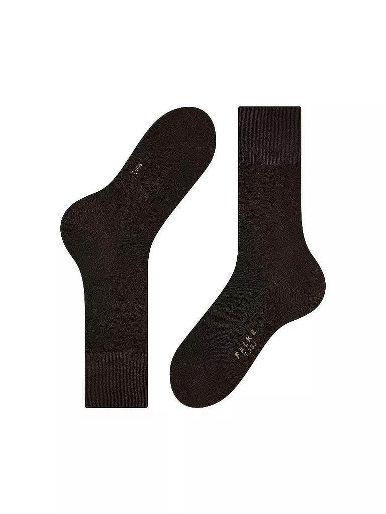FALKE Socken TIAGO brown braun
