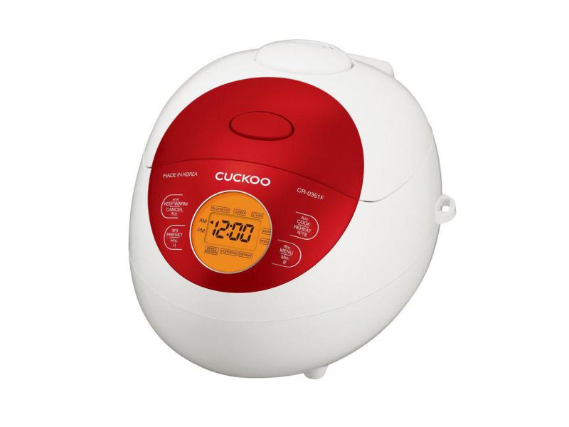 Cuckoo Reiskocher CR-0351F 0.54 l Kochgerät für verschiedene Reissorten
