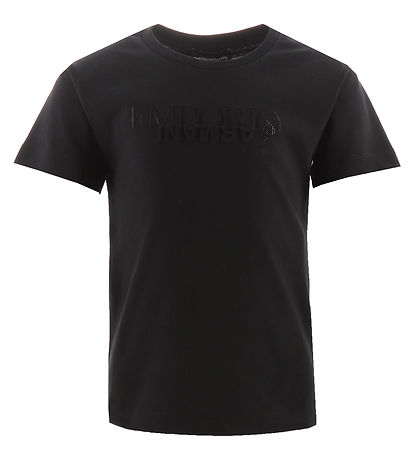 Emporio Armani T-Shirt - Schwarz m. Logo/Strassstein
