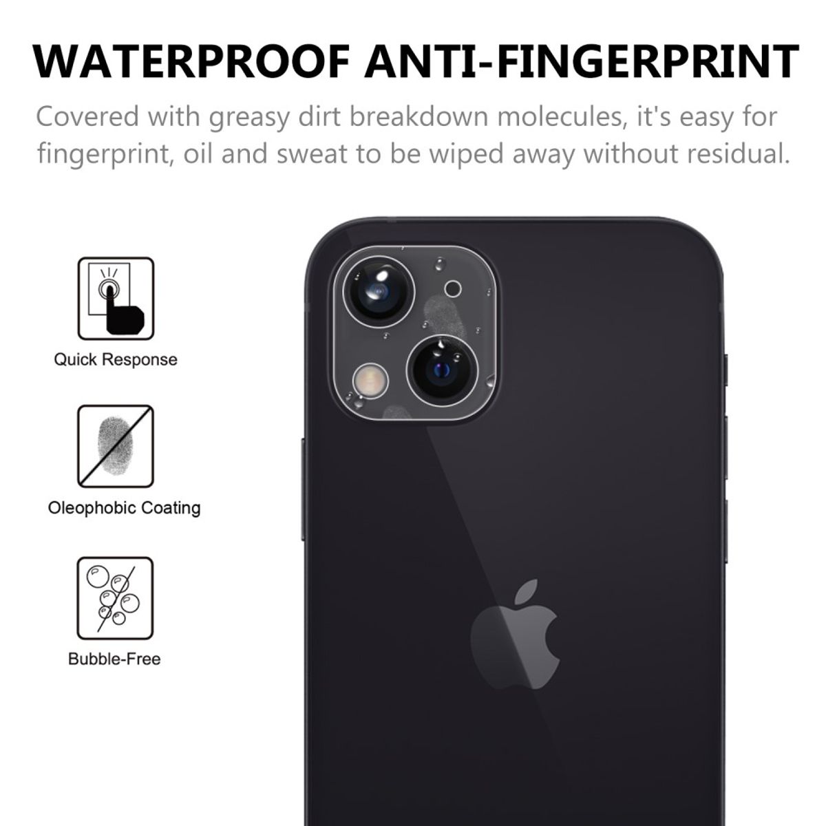 Kamera Objektiv HD+ Kameralinse Schutz Glas Protection für Apple iPhone 13 Neu