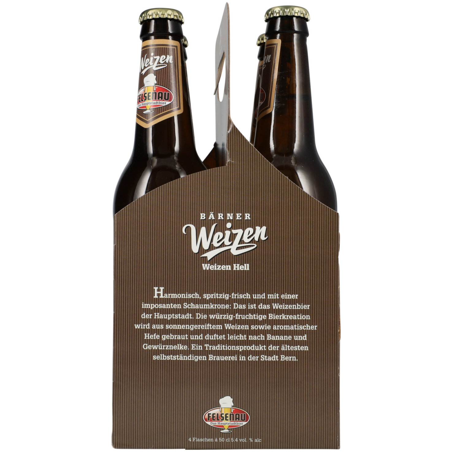 Felsenau Bärner Weizenbier 4x50cl -200cl