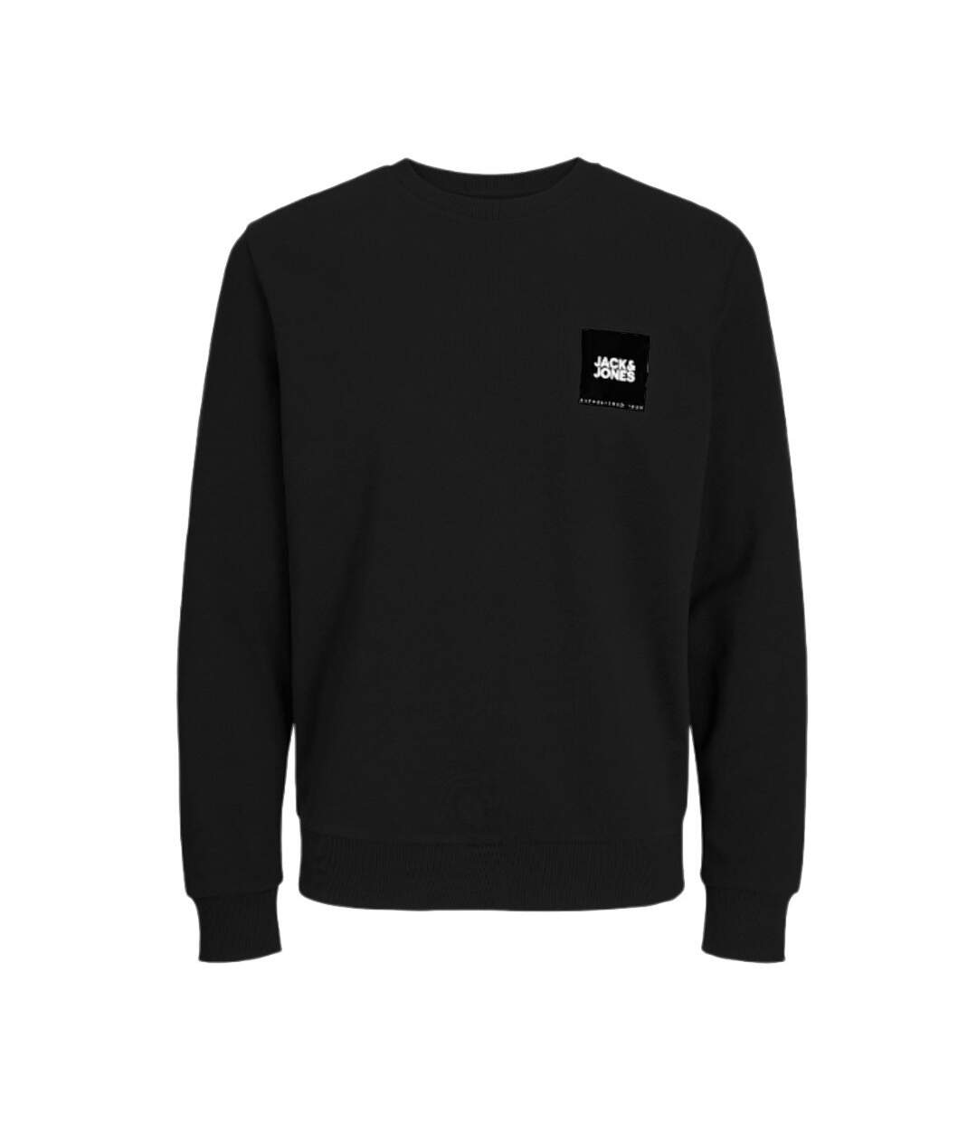 Sweat Noir Homme Jack and Jones Lock