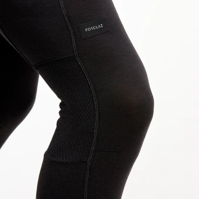 Decathlon Forclaz - Calça Legging Forclaz Masculina de Lã Merino para Mochilão em Montanha - MT500