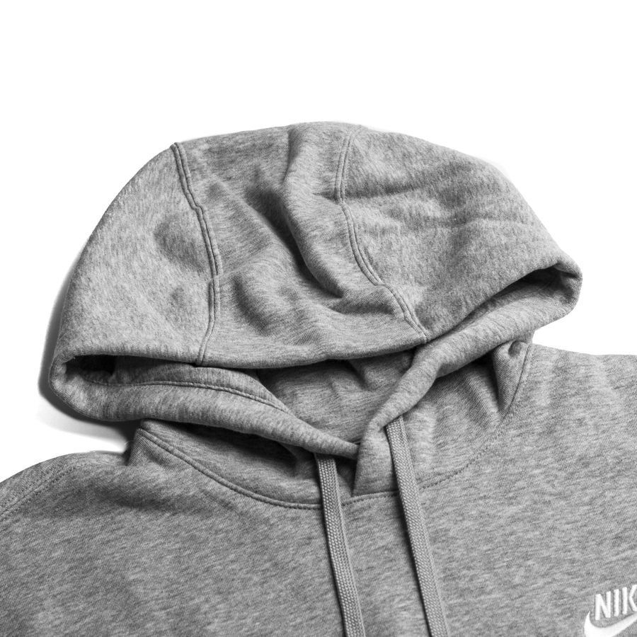 Nike Sweat à Capuche NSW Club - Gris/Argenté/Blanc