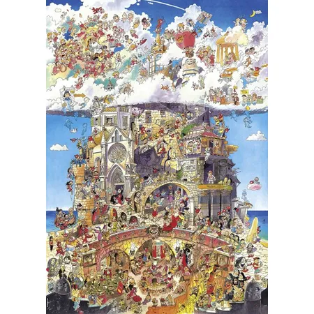 Heye Puzzle - Heaven and Hell, Prades, 1500 Teile