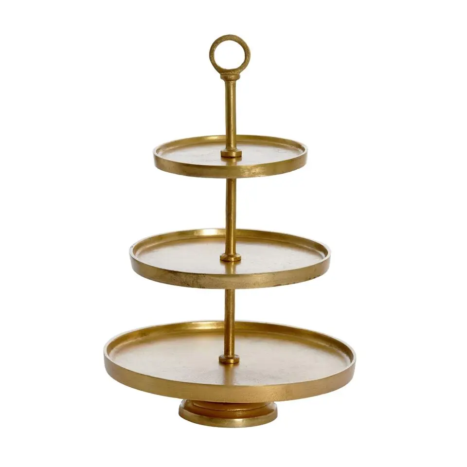 Etagère Marozu - Goud - 3 Laags