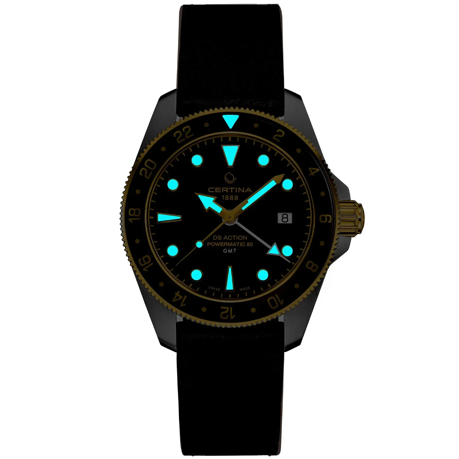 Certina DS Action GMT Powermatic 80 C0329292605100