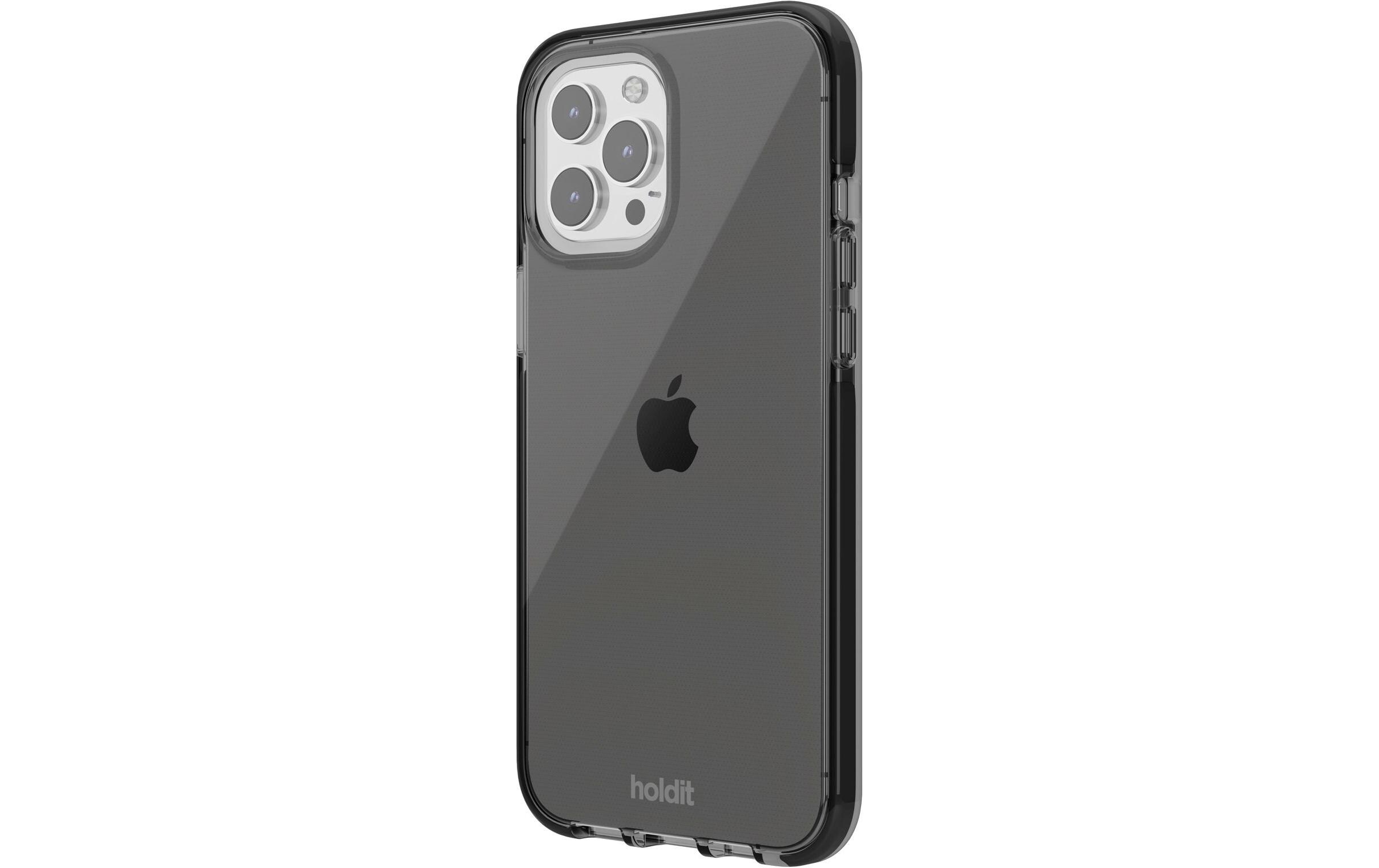 Back Cover Seethru iPhone 15 Pro Max SchwarzStilvolle Schutzhülle für das Apple iPhone 15 Pro Max