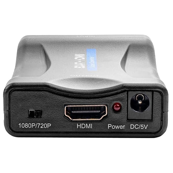 SCART til HDMI Omformer 1080p - Adapter