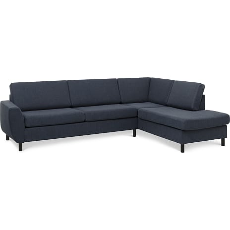 Madrid Nordic højrevendt open-end sofa - navy