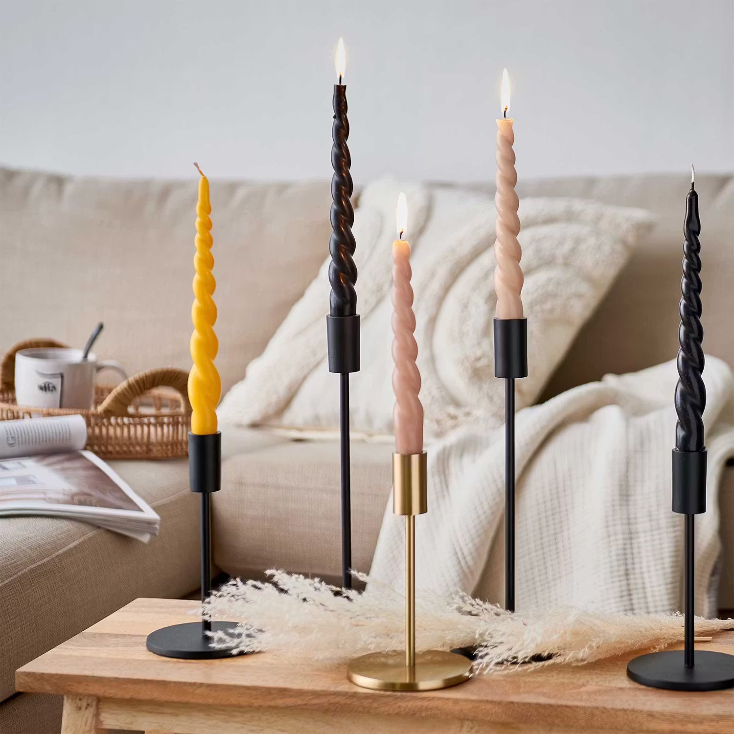 HIGHLIGHT Kerzenhalter 4er-Set