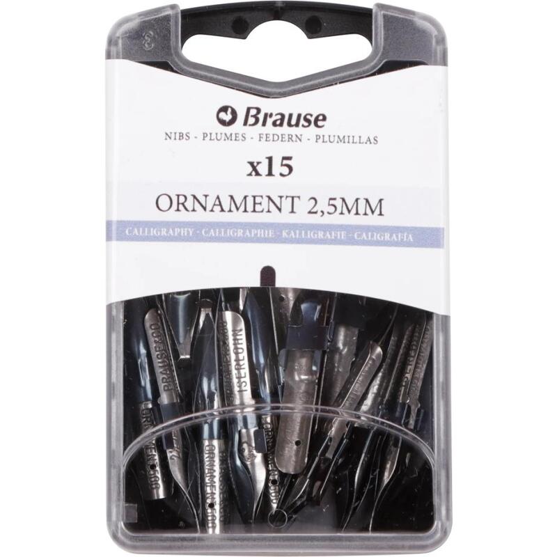BOITE 15 PLUMES ORNAMENT