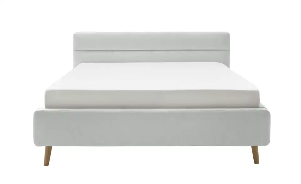 Polsterbett Lotte 180 cm Hellgrau