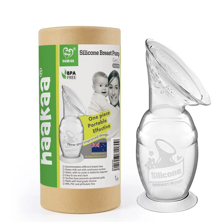 haakaa® Milchpumpe, mit Saugfuß 100ml