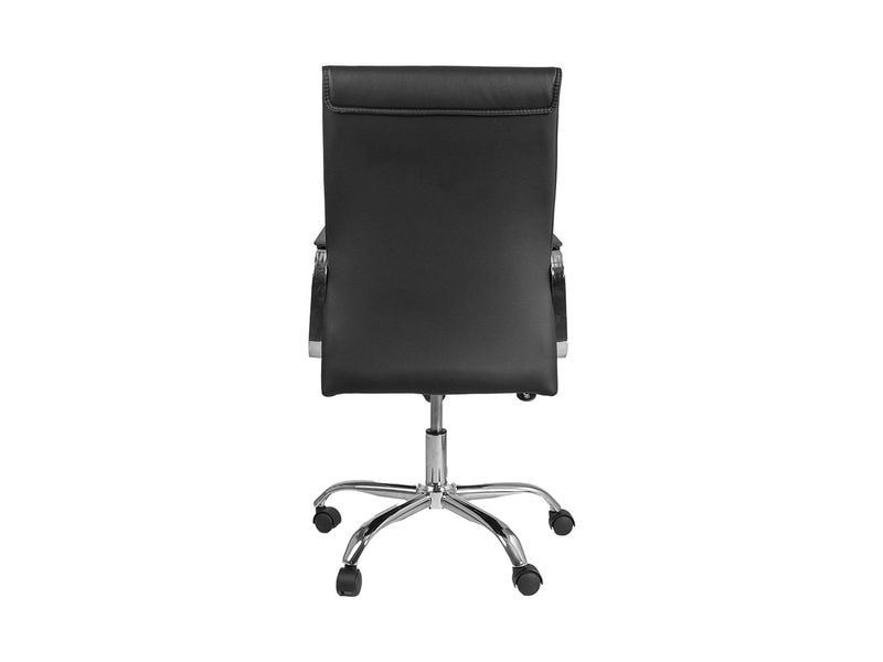Contini Bürostuhl Comfort Schwarz Drehbarer Stuhl mit Armlehnen