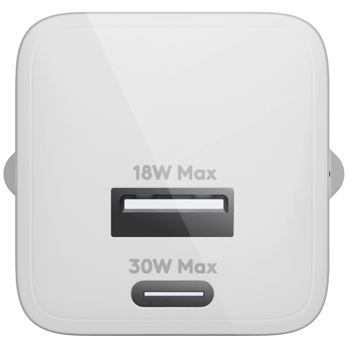 Dbramante1928 30W USB-C 18W USB-A vegglader (hvit)