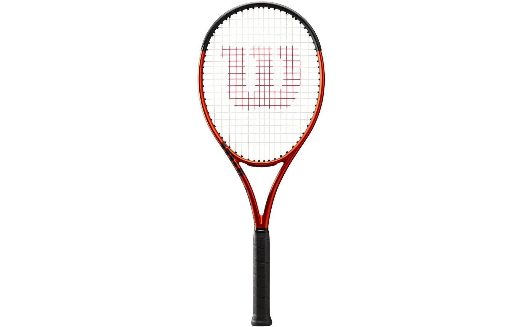 Tennisracket Burn 100 V5.0 Orange/Schwarz<br>Tennisschläger