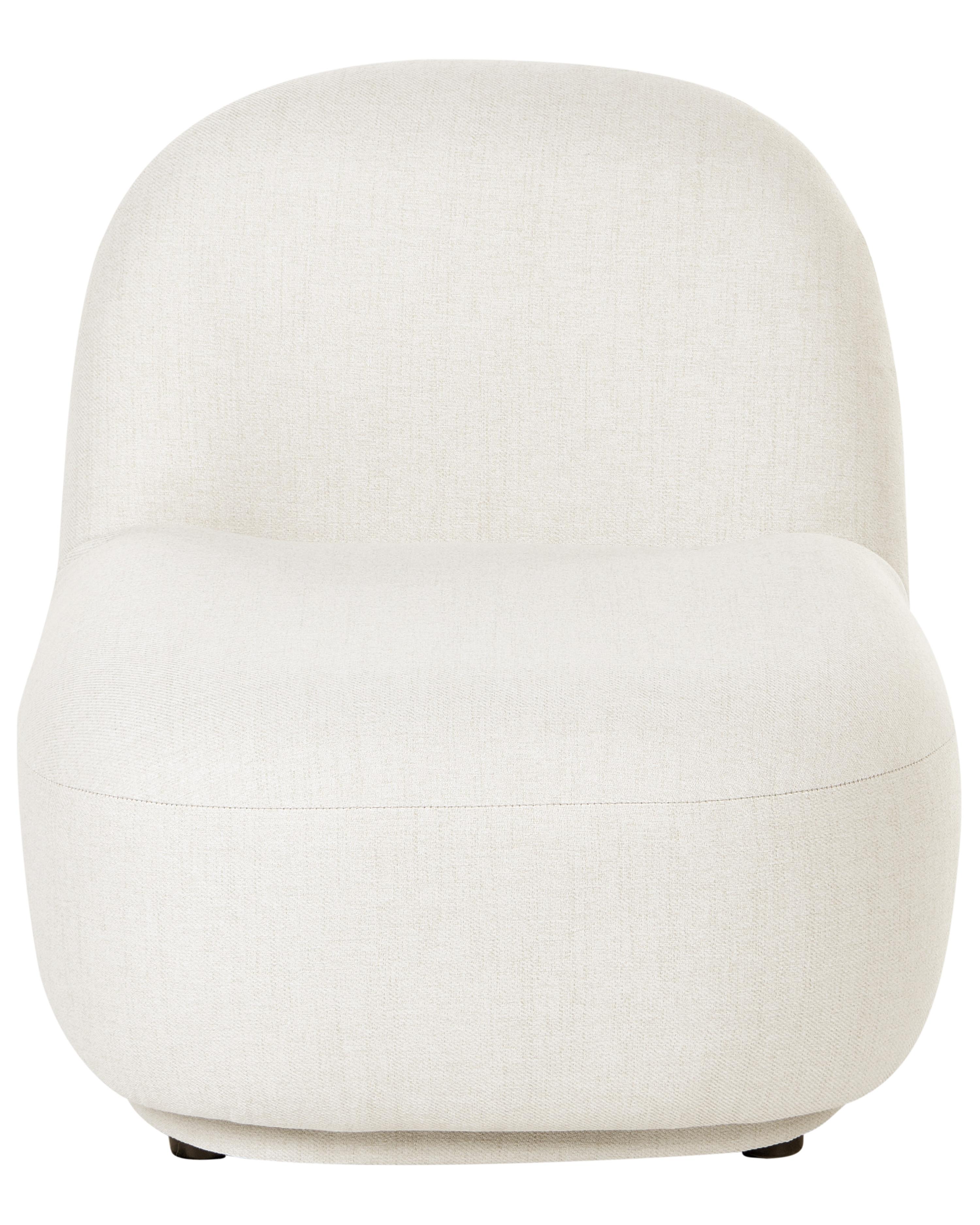 Fauteuil LOVBERG Stof Gebroken wit