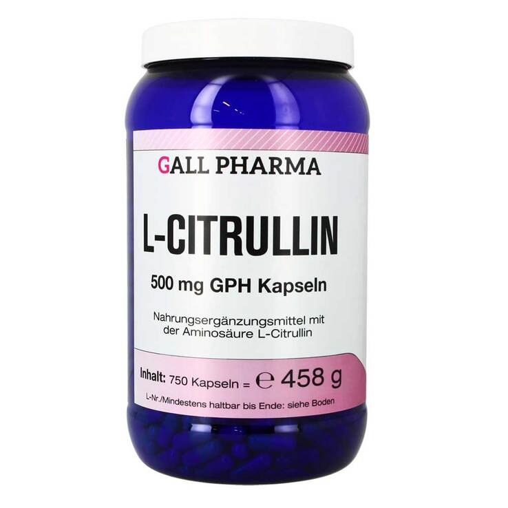 L-Citrullin 500 mg GPH Kapseln, 750 St