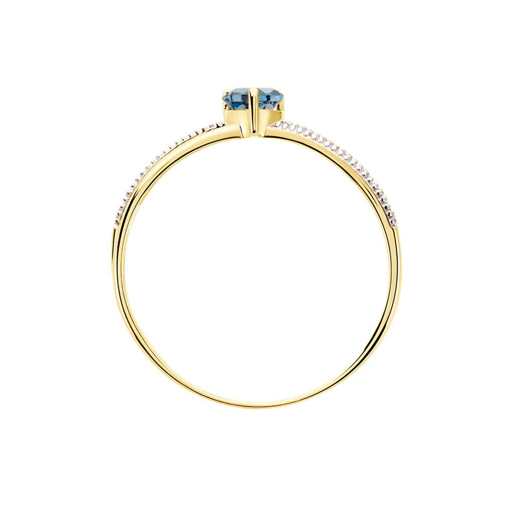 Bague Rory Or Jaune Topaze