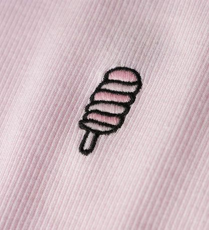 Name It T-Shirt - Rib - NmfVivemma - Ballerina/Strawberry