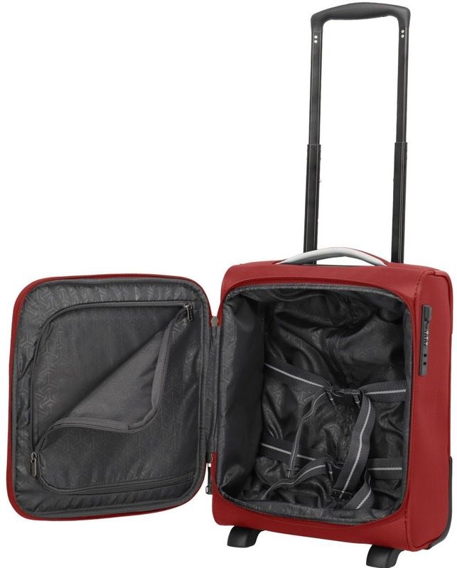 Travelite - Jetpack Easy 2 - Cabin Reistas - Zwart - Kunststof - Met Wielen