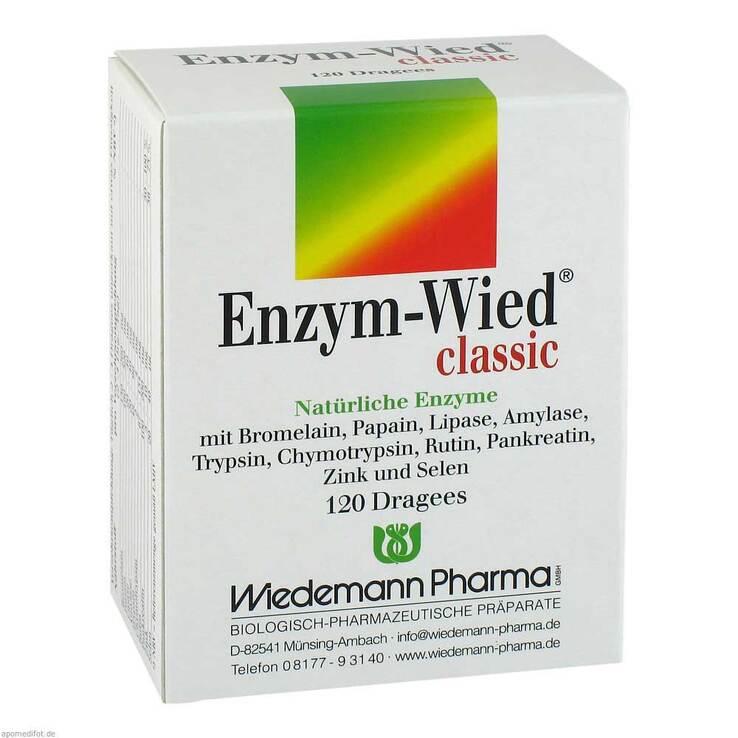 Enzym Wied classic Dragees, 120 St