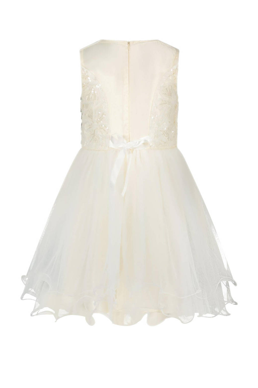 Le Chic A-lijn jurk SYMPHA wit