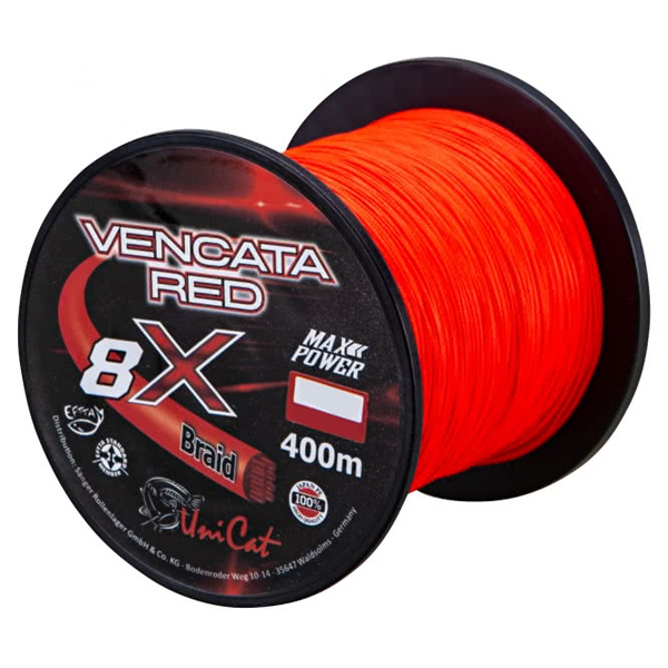 Tresse Unicat Vencata Red 8x Braid