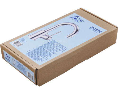 form&style HOSTE chromen wastafelkraan