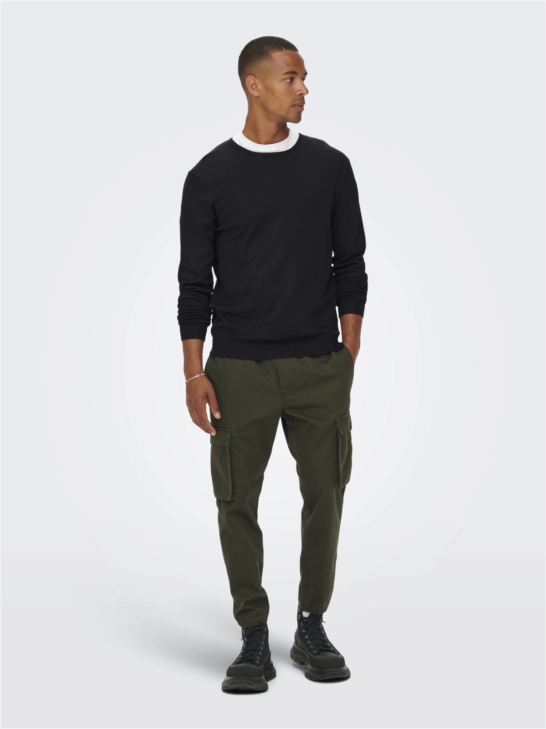 ONSWYLER Pullover Black