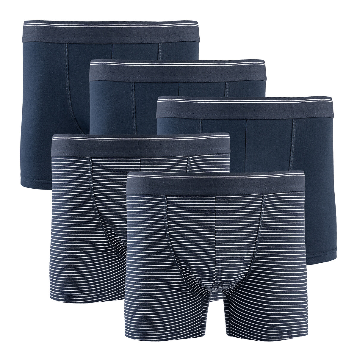 COLEÇÃO LA REDOUTE<br>Conjunto de 5 cuecas boxer