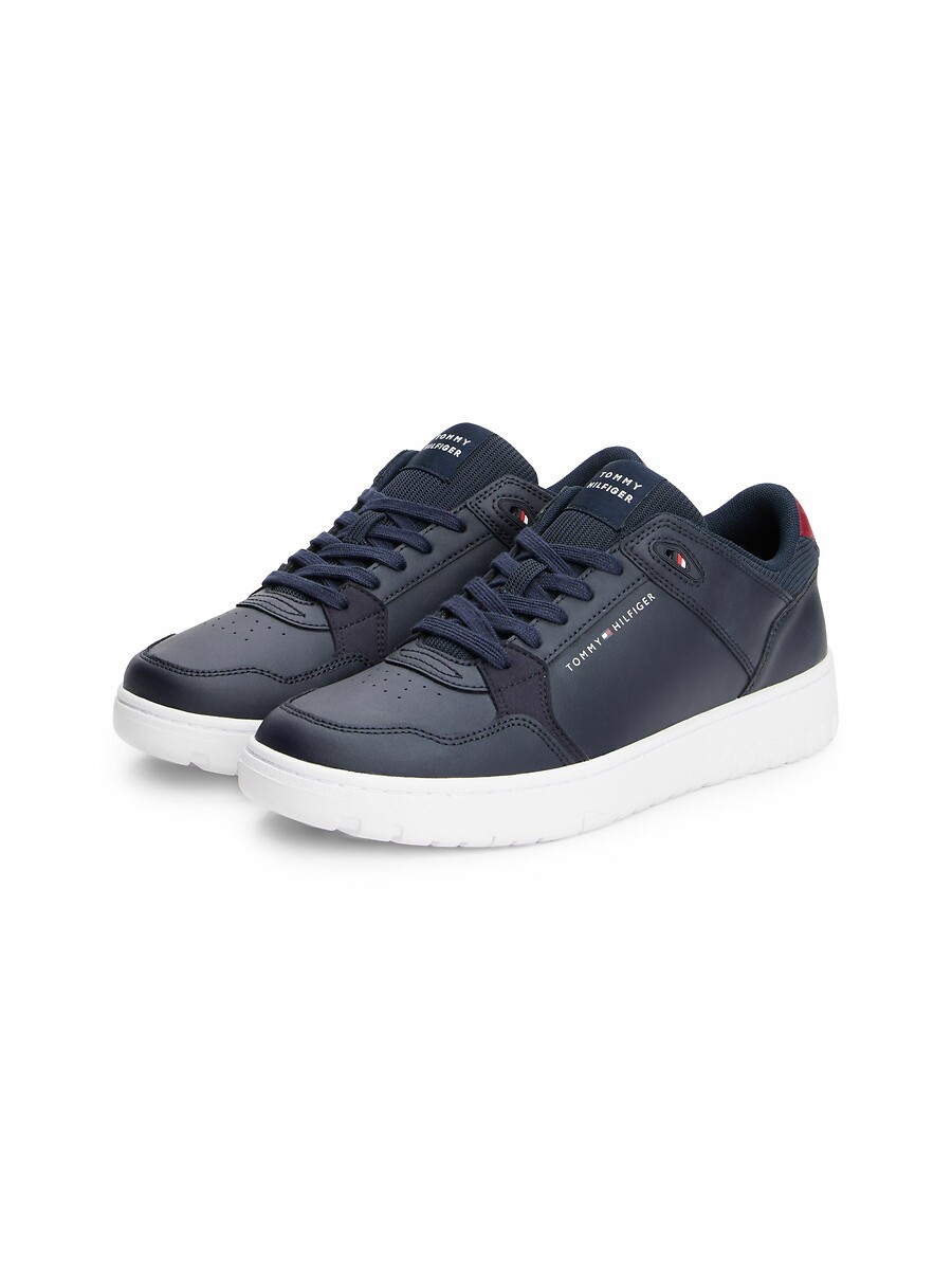 TOMMY HILFIGER<br>Tênis de couro Core