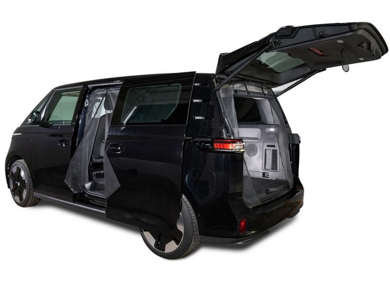Van Quito Schiebetürenmoskitonetz, fine-mesh VW ID Buzz Schiebetürenmoskitonetz Magnetreissverschluss, VW ID Buzz, Fahrerseite (links), Maschenweite Fine-mesh