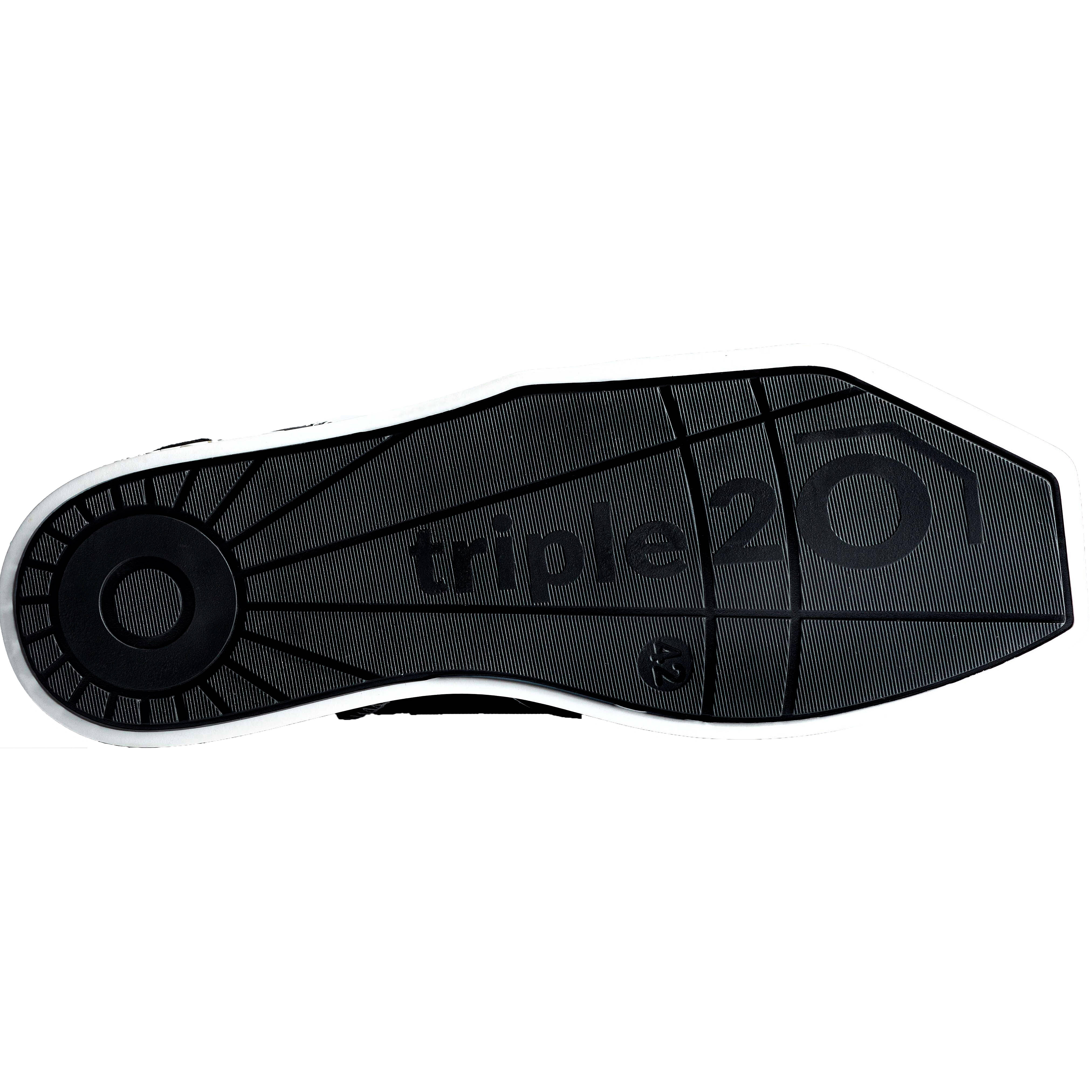 Triple20 Dartsshoes - Leder Weiß/Schwarz
