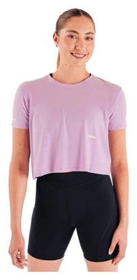 Crop-top Running Circle Smooth Operator Rose Lilas