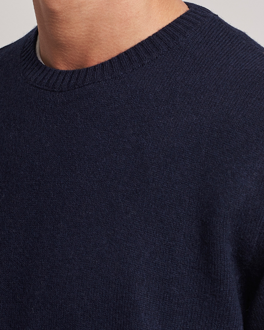 Colorful Standard Classic Merino Wool Crew Neck Navy Blue