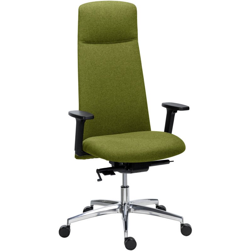Chaise de bureau SAVINO - dossier haut tissu