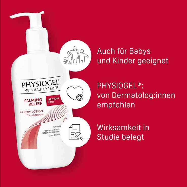 Physiogel Calming Relief A.I. Body Lotion für irri, 2x400 ml