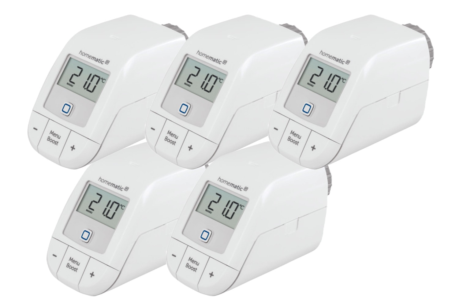 Homematic IP Smart-Home-Station »Heizkörperthermostat – basic 5er Set«