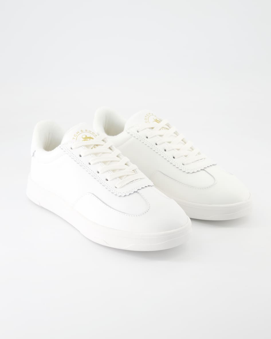 Scotch & Soda Nixie 3A Schnürschuhe in Weiß