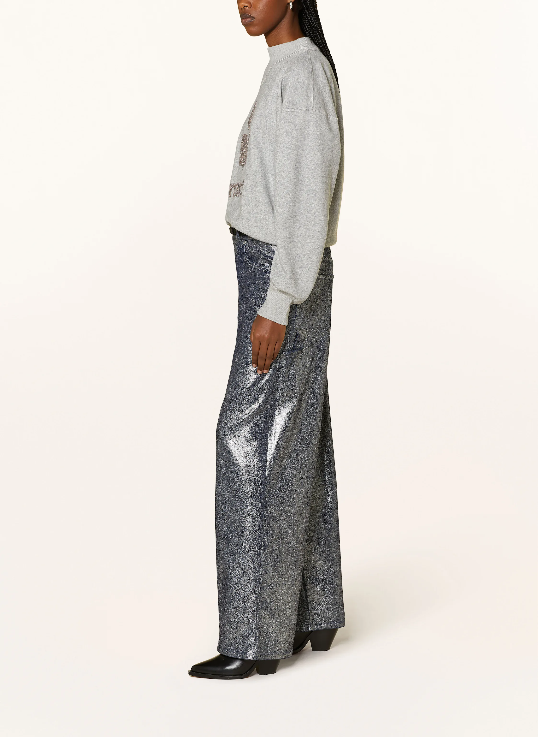 MARANT ÉTOILE Coated-Jeans
