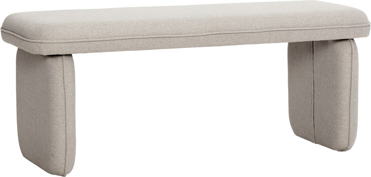 Hübsch Mellow Bench Sand Sand