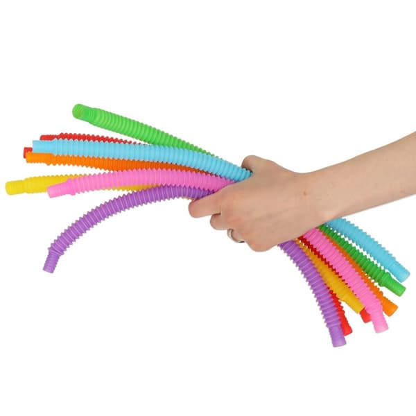 Pop Tube - Fidget Toys - Leksak / Sensory - 8 st