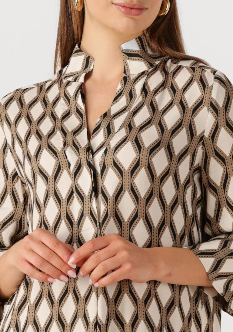 beige dea kudibal midi jurk kamilles