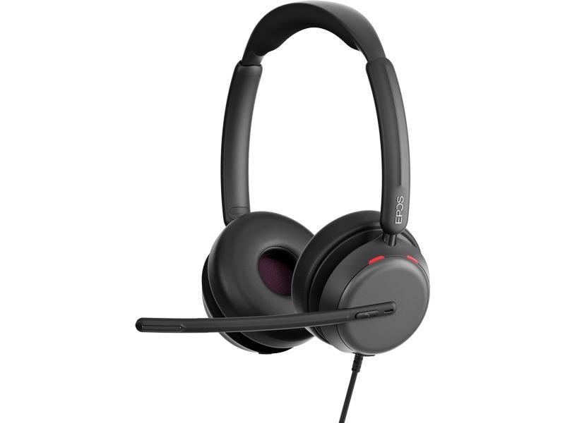 EPOS Headset IMPACT 860 ANC Stereo, UC Kabelgebundenes Headset mit ANC, für den Einsatz im Büro geeignet