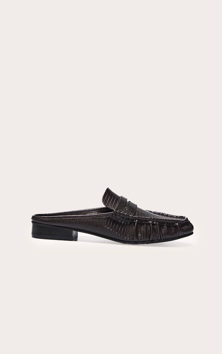 Marron Mocassin En Daim